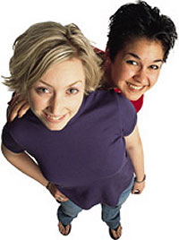 Lesbian women